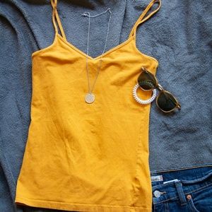 SOLD• Mustard Yellow Cami Top, small